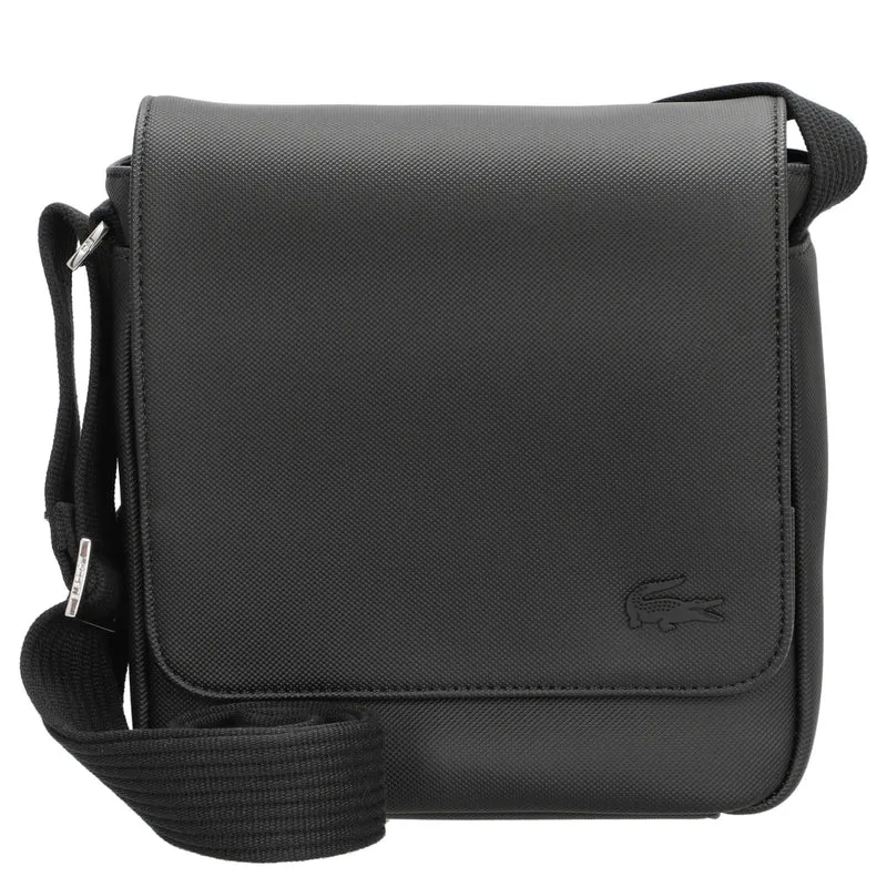 Lacoste Men's Classic - Bandolera 21 cm (noir)
