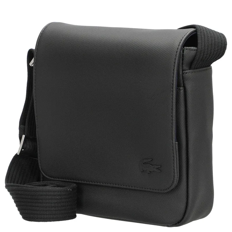 Lacoste Men's Classic - Bandolera 21 cm (noir)