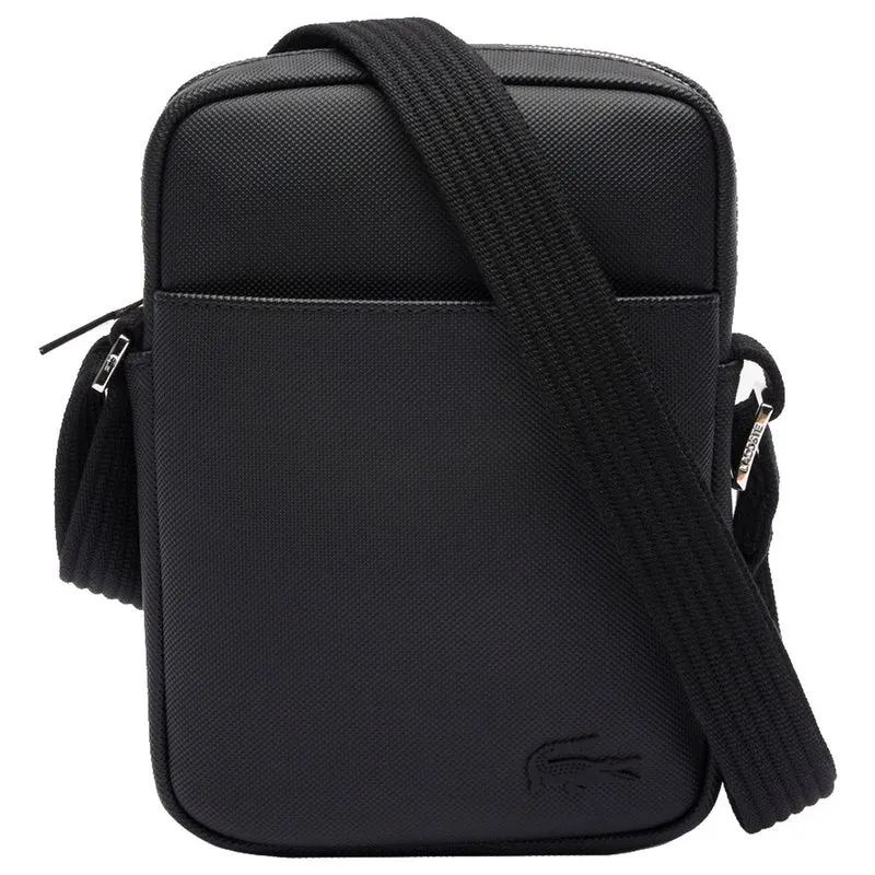 Lacoste Men's Classic Slim vertical Camera Bag - Bolso bandolera 21 cm (noir)