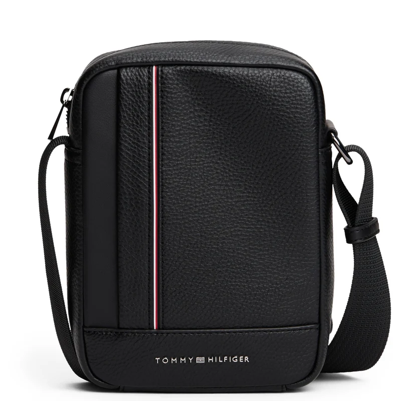 Tommy Hilfiger Central - Mini bandolera 22 cm (black)