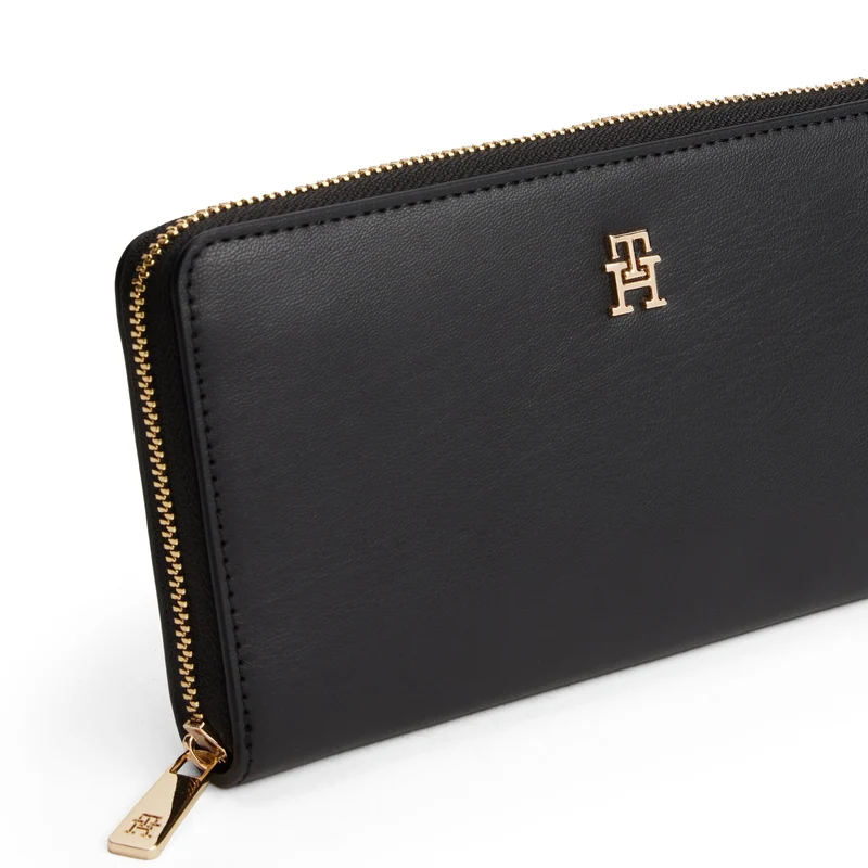 Tommy Hilfiger Icon - Cartera L 12cc 19 cm (black)