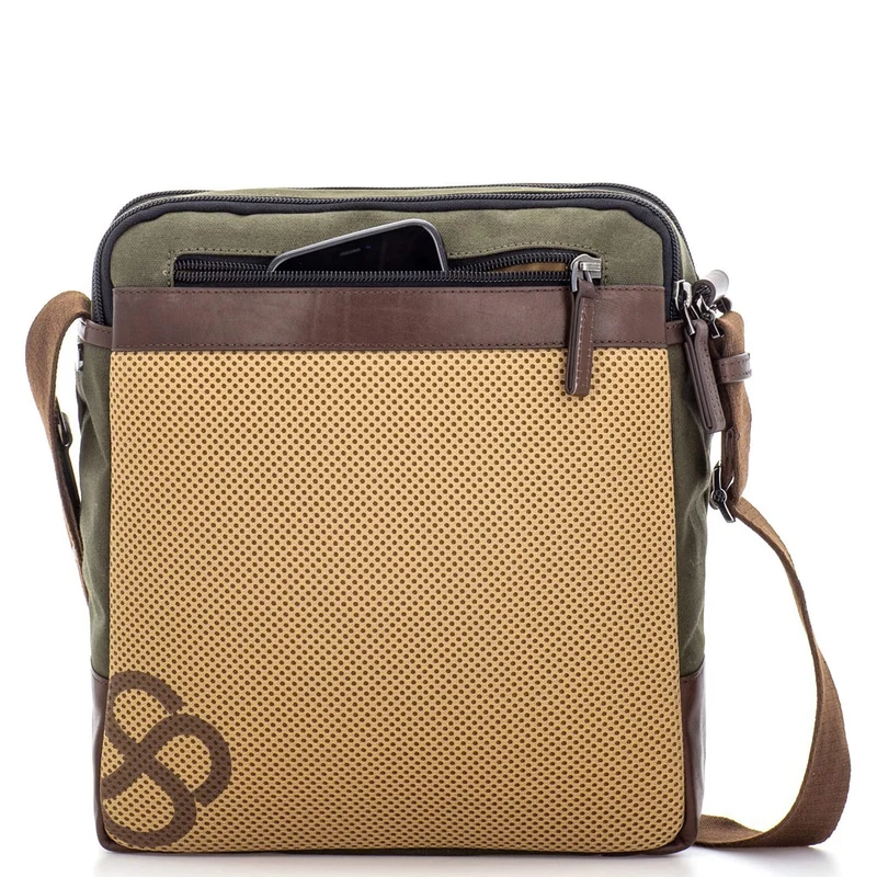 Scharlau Baobab Digitata - Bolso bandolera 28 cm (green)