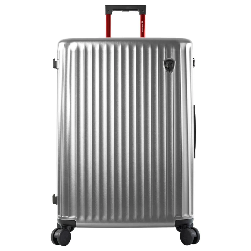 Heys SmartLuggage - Set de trolley con 4 ruedas 3 piezas L/M/S (silver)