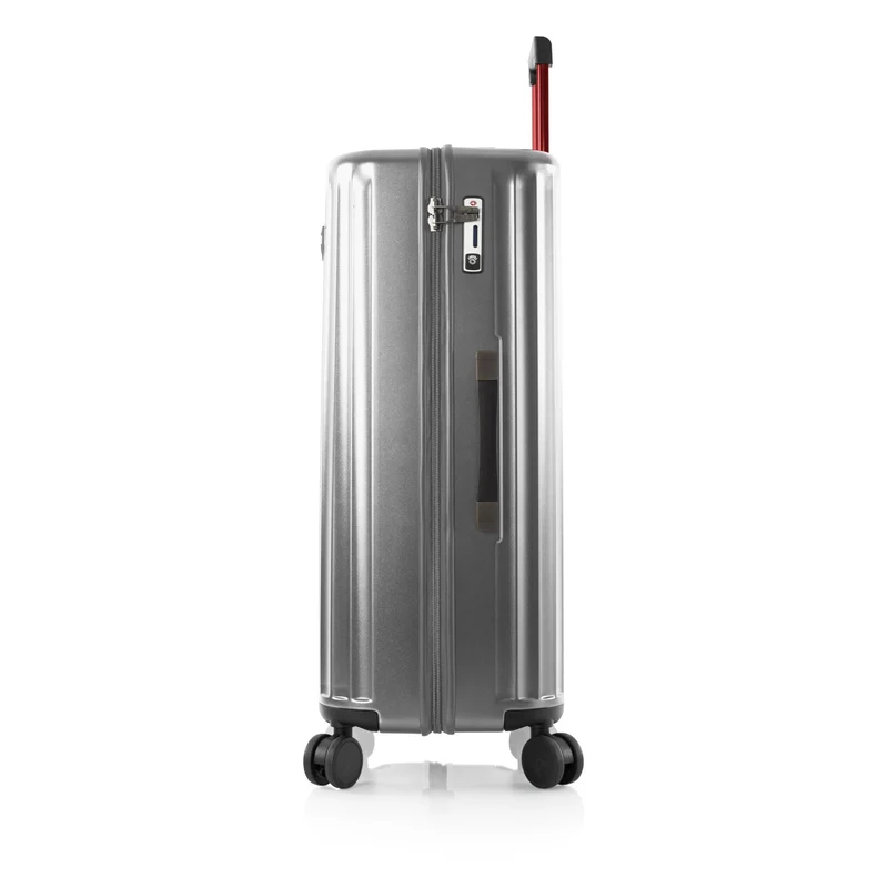 Heys SmartLuggage - Set de trolley con 4 ruedas 3 piezas L/M/S (silver)