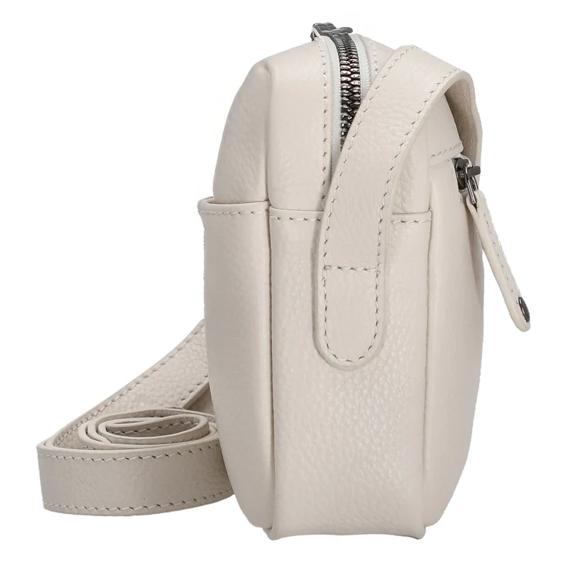 bugatti Elsa - Bolso de hombro S Leder 18.5 cm (weiß)