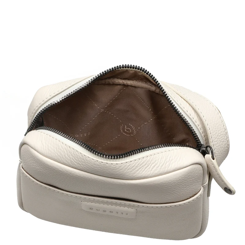 bugatti Elsa - Bolso de hombro S Leder 18.5 cm (weiß)