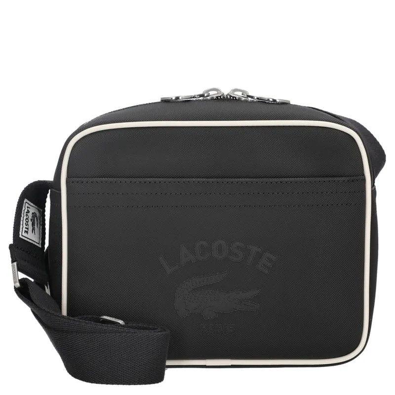 Lacoste Club 1930 Reporter Bag Petit Piqué - Bolso bandolera 23.5 cm (abimes farine)