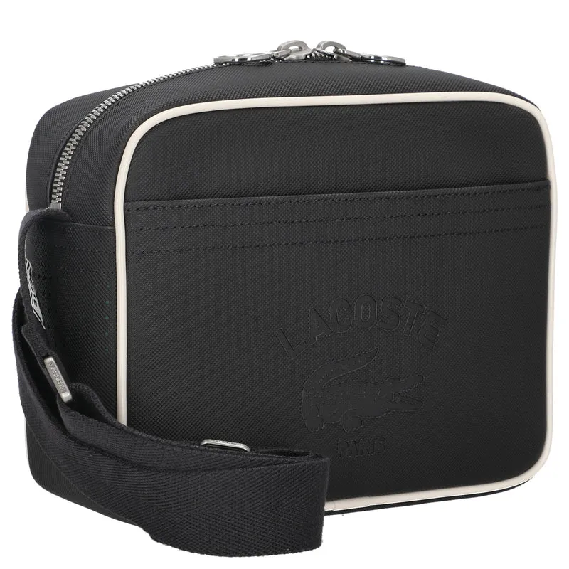 Lacoste Club 1930 Reporter Bag Petit Piqué - Bolso bandolera 23.5 cm (abimes farine)