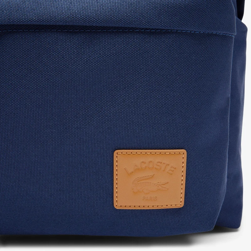 Lacoste Casual Croc Backpack - Mochila 40 cm (marine)
