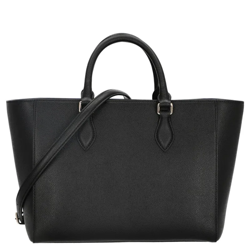 Lacoste Champs Elysées Tote Bag M - Bolso de mano M 28.5 cm (noir)