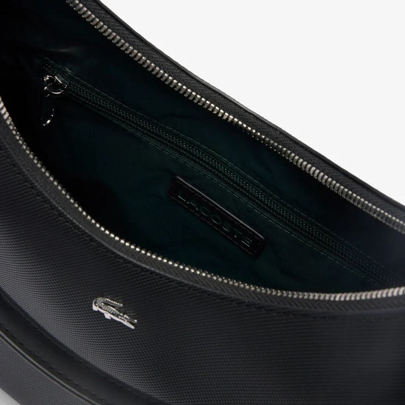Lacoste Daily City Hobo Bag - Bolso de hombro 23 cm (noir)