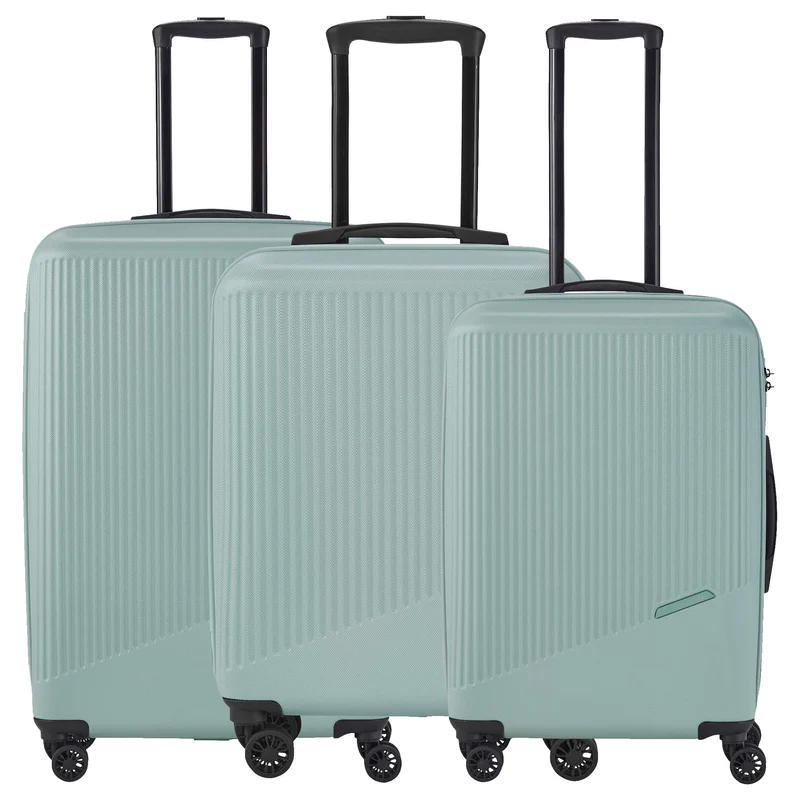 Travelite Bali - Set de trolley con 4 ruedas 3 piezas (mint)