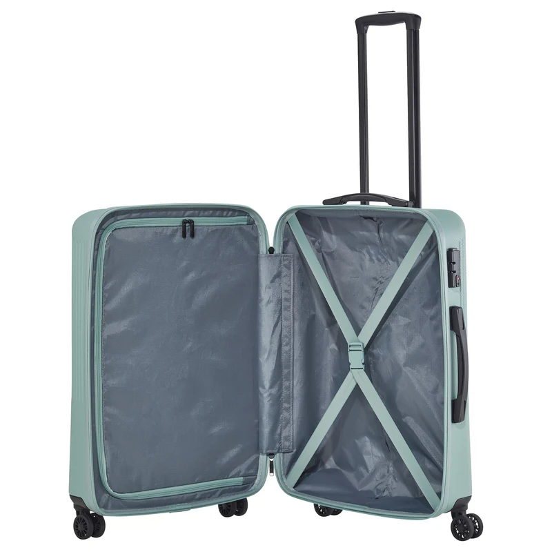 Travelite Bali - Trolley de 4 ruedas M 67 cm (mint)