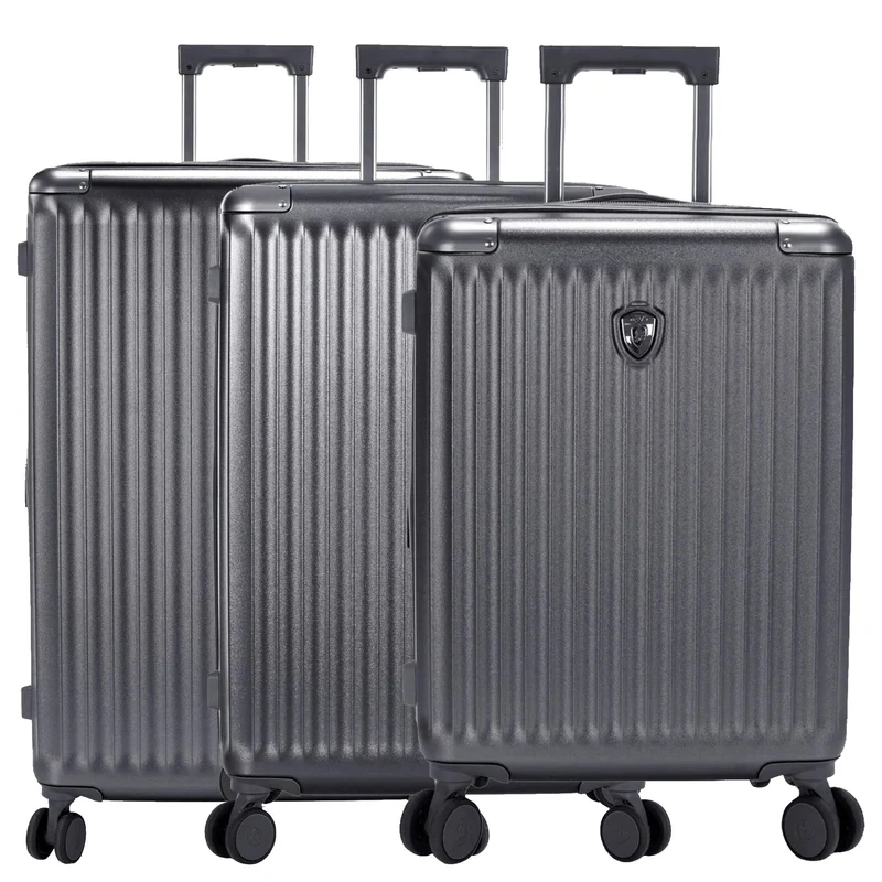 Heys Luxe - Set de trolley con 4 ruedas 3 piezas L/M/S erw. (gunmetal)