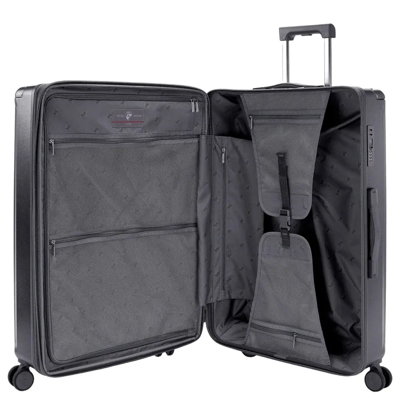 Heys Luxe - Trolley de 4 ruedas L 76 cm expandible (gunmetal)