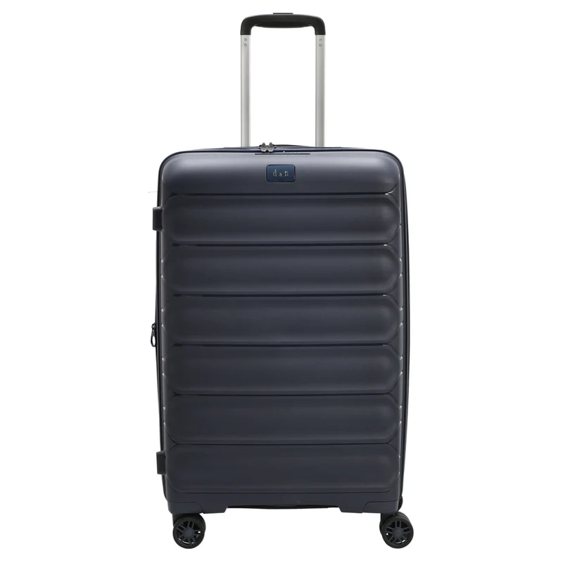 D&N Travel Line 4700+ - Trolley de 4 ruedas M 68 cm expandible (navy)