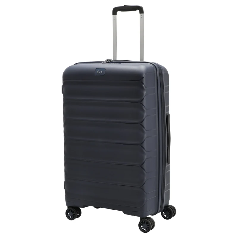 D&N Travel Line 4700+ - Trolley de 4 ruedas M 68 cm expandible (navy)