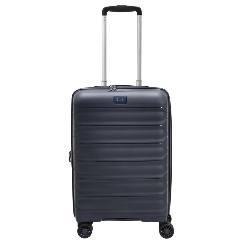 D&N Travel Line 4700+ - Trolley de cabina con 4 ruedas S 55 cm expandible (navy)