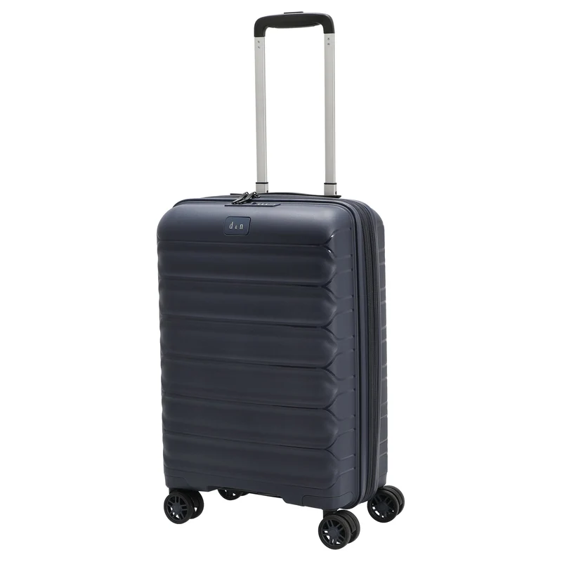 D&N Travel Line 4700+ - Trolley de cabina con 4 ruedas S 55 cm expandible (navy)