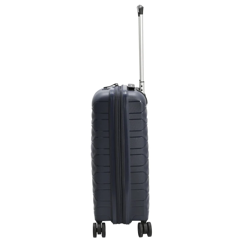 D&N Travel Line 4700+ - Trolley de cabina con 4 ruedas S 55 cm expandible (navy)