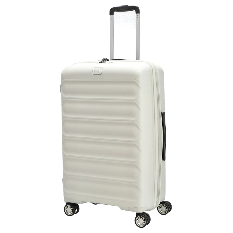 D&N Travel Line 4700+ - Trolley de 4 ruedas M 68 cm expandible (cream white)