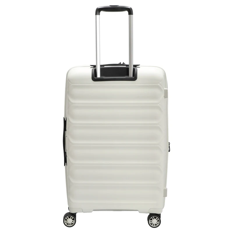 D&N Travel Line 4700+ - Trolley de 4 ruedas M 68 cm expandible (cream white)