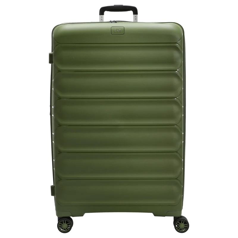 D&N Travel Line 4700+ - Trolley de 4 ruedas L 78 cm expandible (olive green)