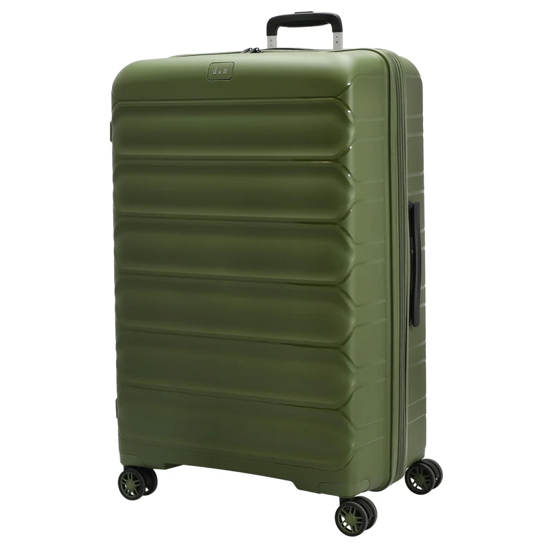 D&N Travel Line 4700+ - Trolley de 4 ruedas L 78 cm expandible (olive green)