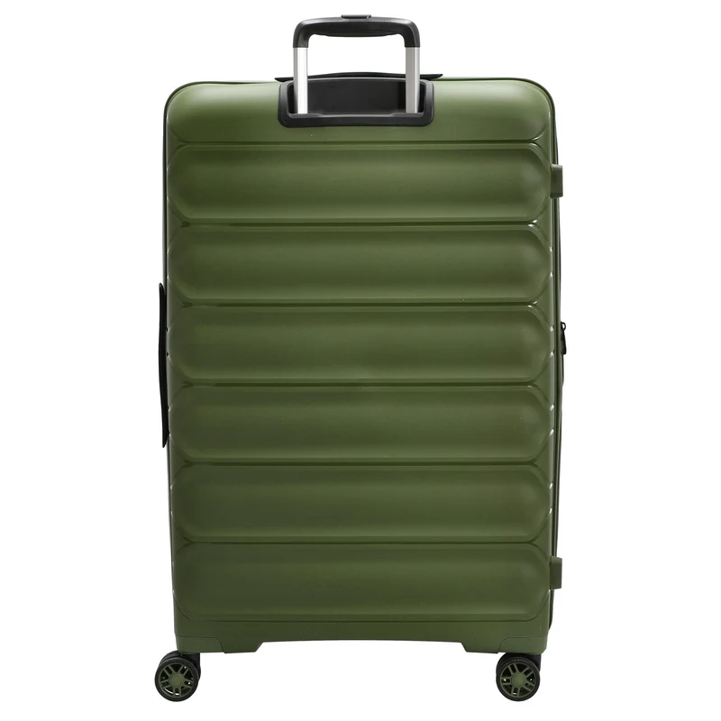 D&N Travel Line 4700+ - Trolley de 4 ruedas L 78 cm expandible (olive green)