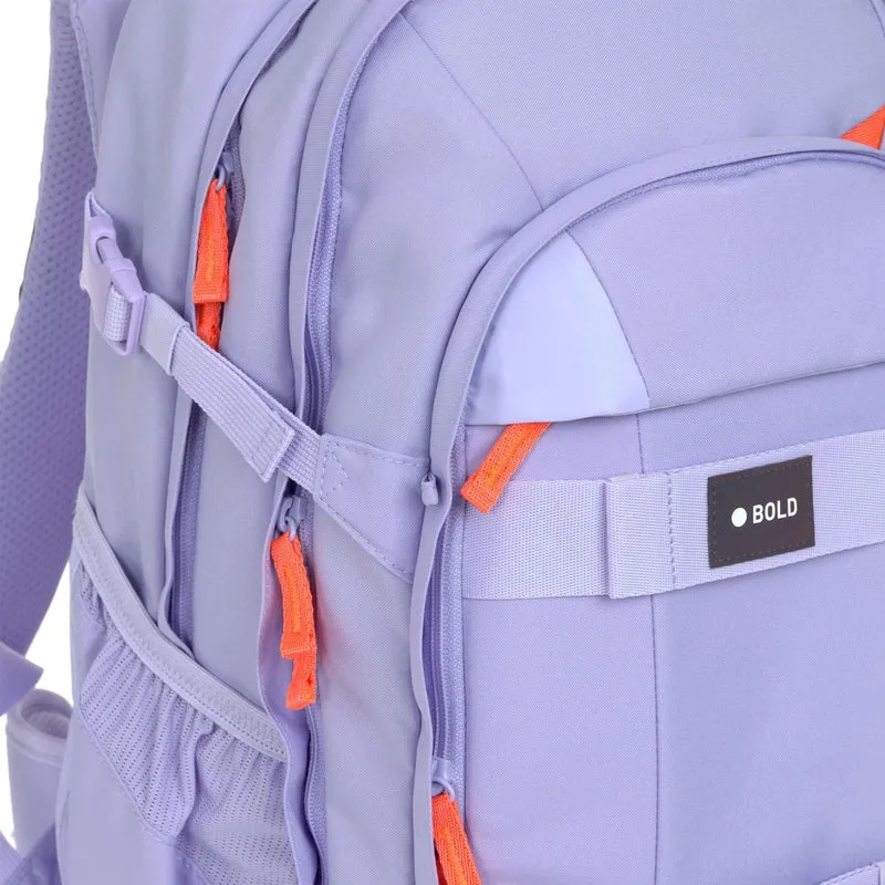 Lässig Bold Origin - Mochila escolar 46.5 cm (Lavender)