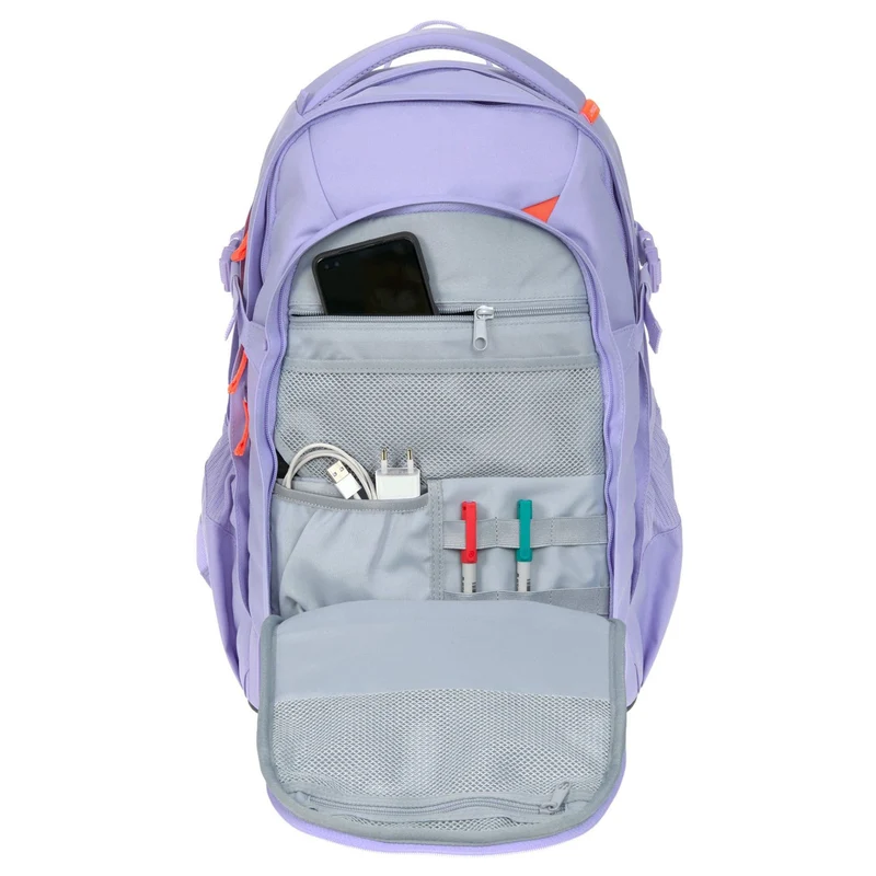Lässig Bold Origin - Mochila escolar 46.5 cm (Lavender)