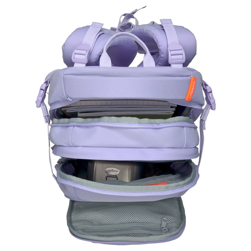 Lässig Bold Origin - Mochila escolar 46.5 cm (Lavender)