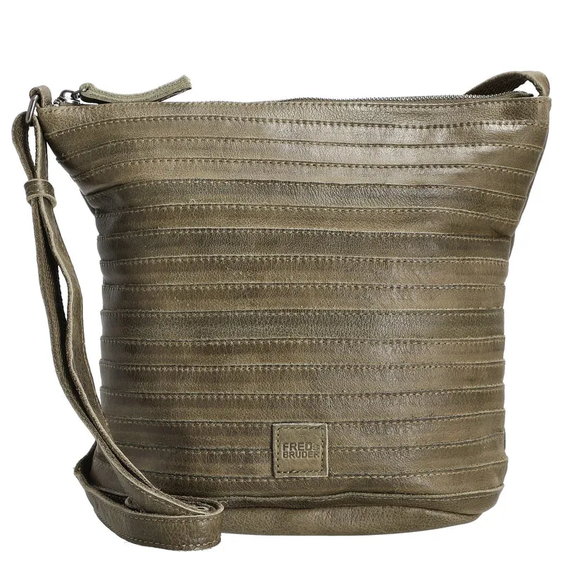 FREDsBRUDER Gürtelinchen - Bolso de hombro 28 cm (color: dirty stone)