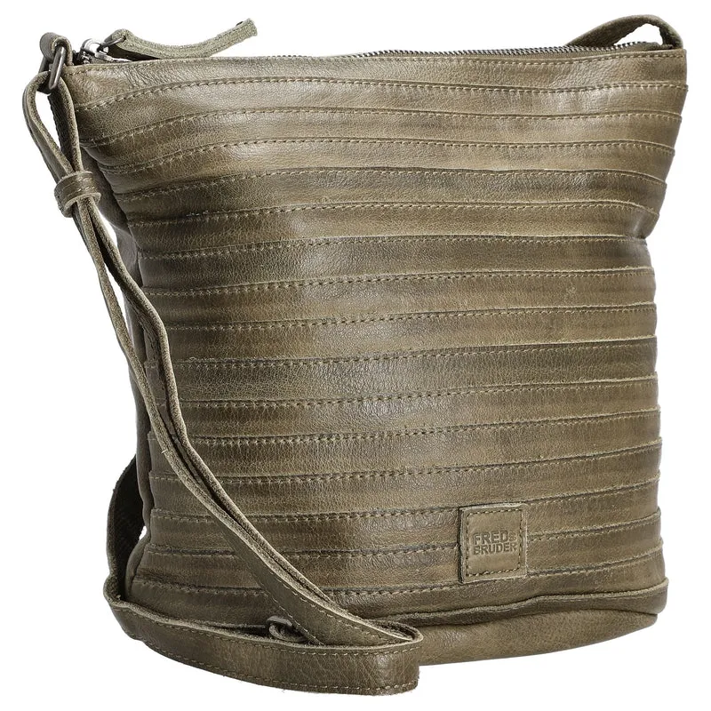 FREDsBRUDER Gürtelinchen - Bolso de hombro 28 cm (color: dirty stone)
