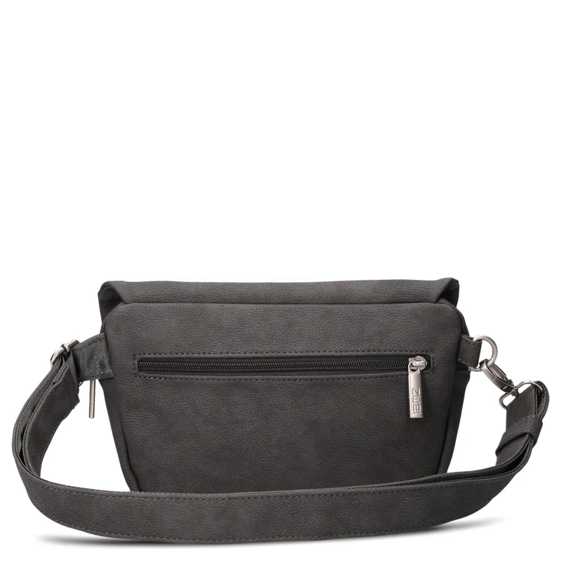 zwei Mademoiselle MH40 - Bolso bandolera/riñonera 25 cm (nubuk-stone)