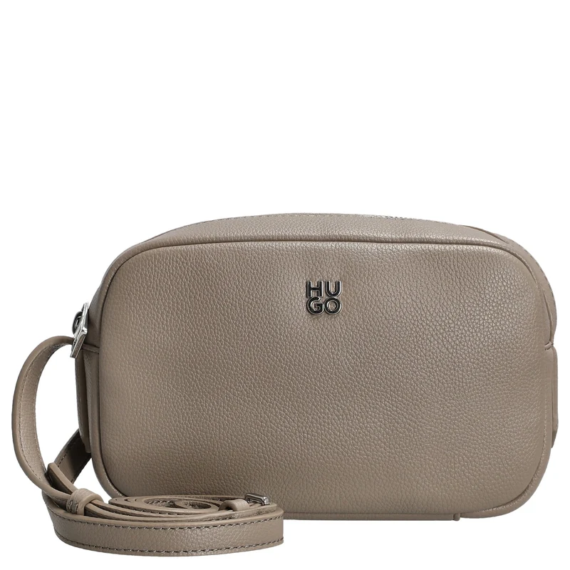 HUGO Women's Chris 2.0 - Bolso bandolera 19.5 cm (light beige)