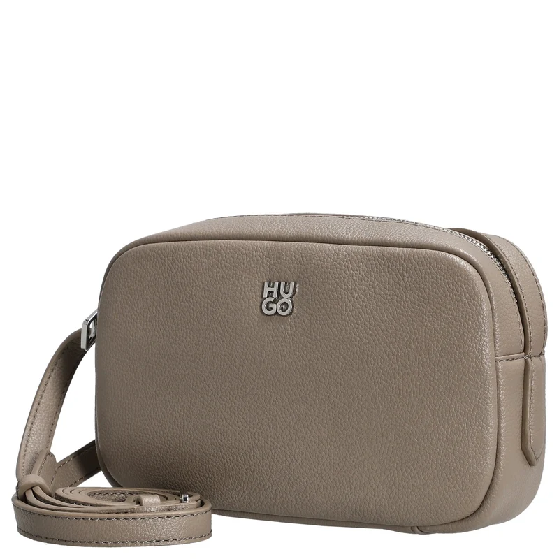 HUGO Women's Chris 2.0 - Bolso bandolera 19.5 cm (light beige)