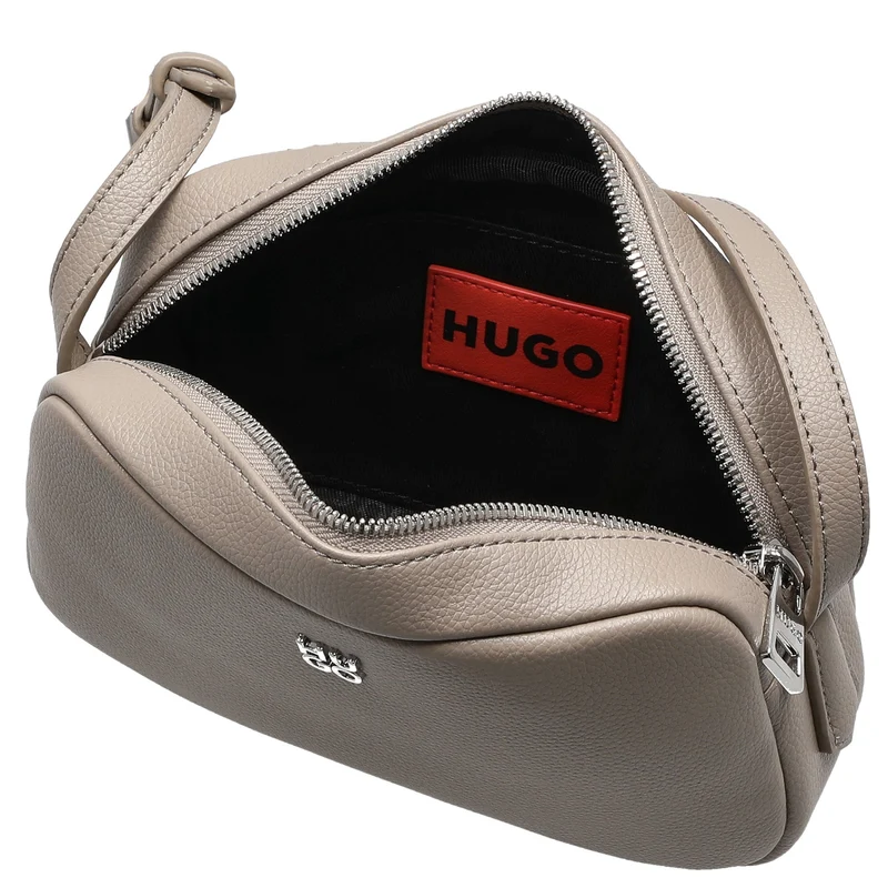 HUGO Women's Chris 2.0 - Bolso bandolera 19.5 cm (light beige)