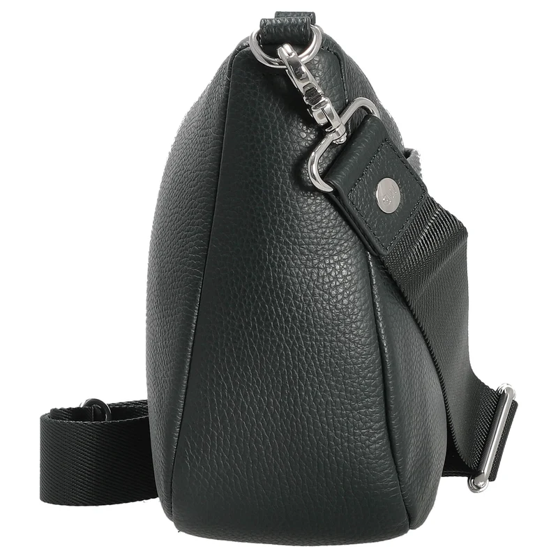 Mandarina Duck Mellow Leather Hobo - Bolso bandolera 28.5 cm (color: escarabajo)