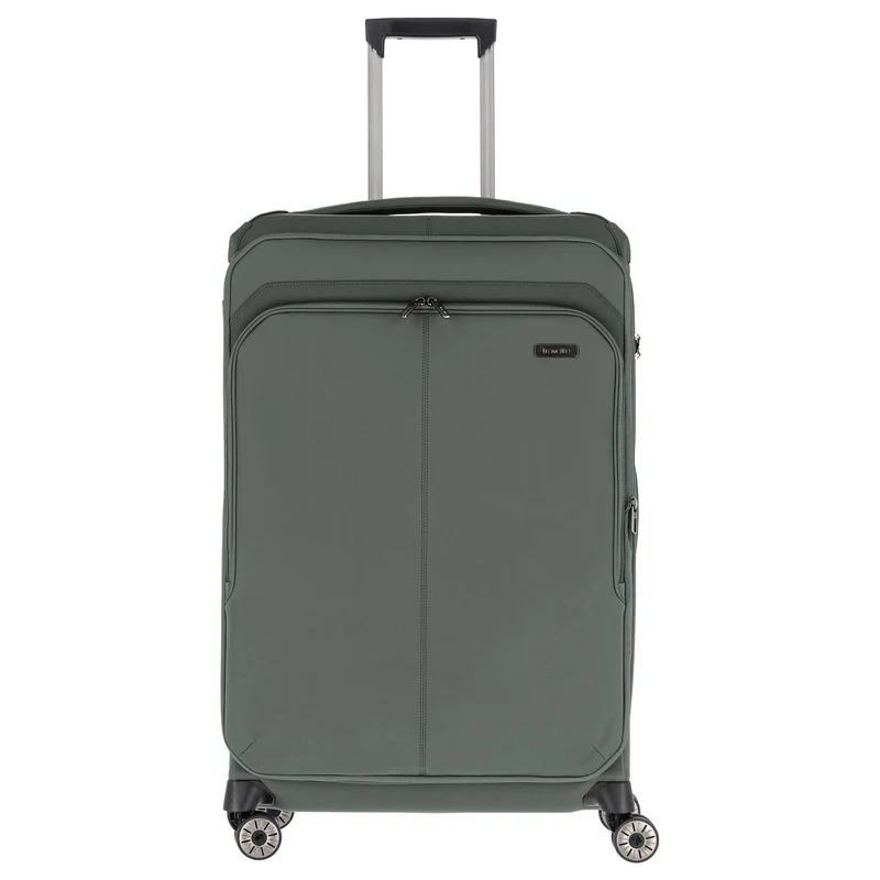 Travelite Priima - Trolley de 4 ruedas L 79 cm expandible (olive)