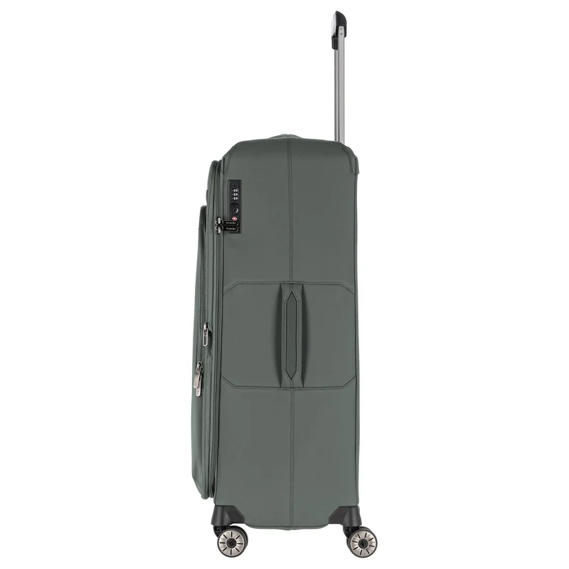 Travelite Priima - Trolley de 4 ruedas L 79 cm expandible (olive)