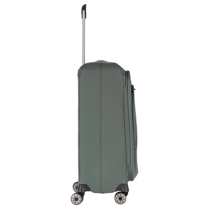 Travelite Priima - Trolley de 4 ruedas M 68 cm expandible (olive)