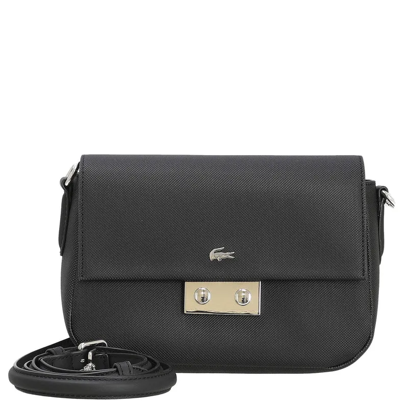 Lacoste Daily City - Bolso bandolera 21 cm (black)