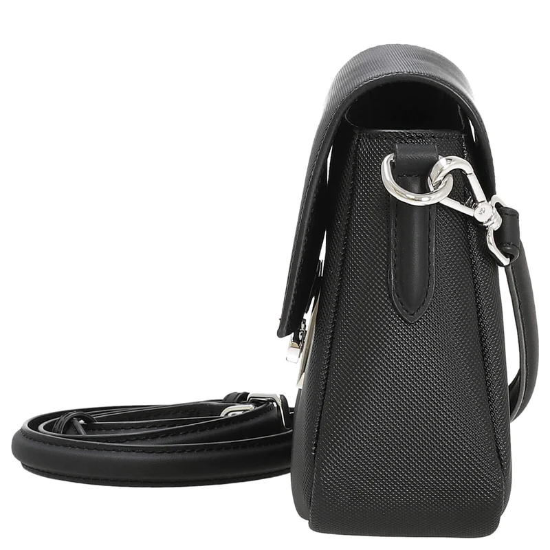 Lacoste Daily City - Bolso bandolera 21 cm (black)