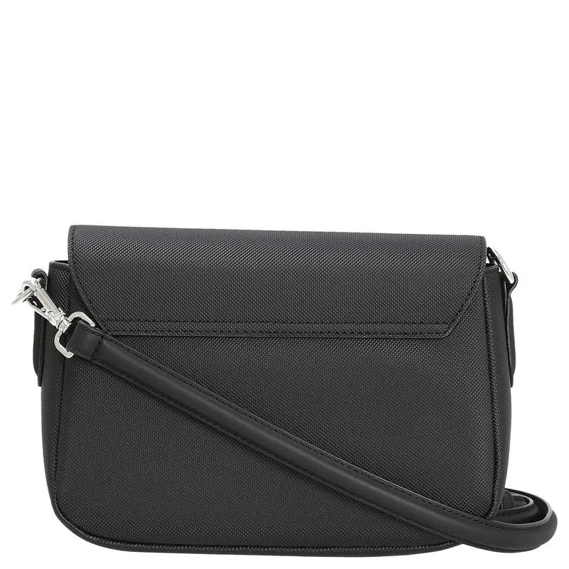 Lacoste Daily City - Bolso bandolera 21 cm (black)