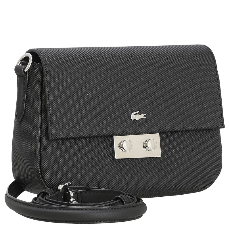 Lacoste Daily City - Bolso bandolera 21 cm (black)