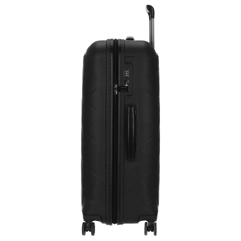 Stratic Leather and More - Trolley de 4 ruedas 76 cm L (matt black)