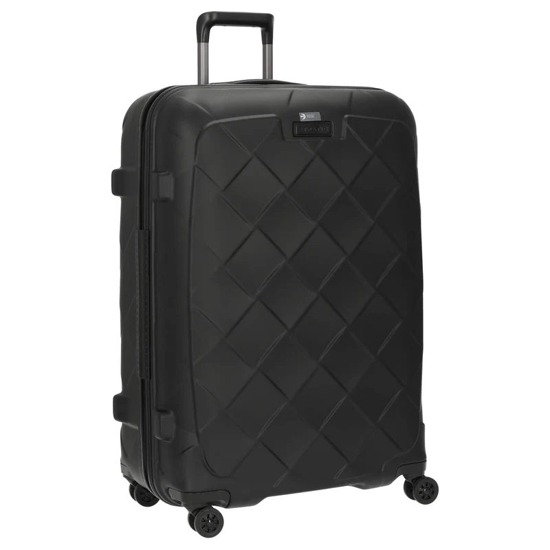 Stratic Leather and More - Trolley de 4 ruedas 76 cm L (matt black)