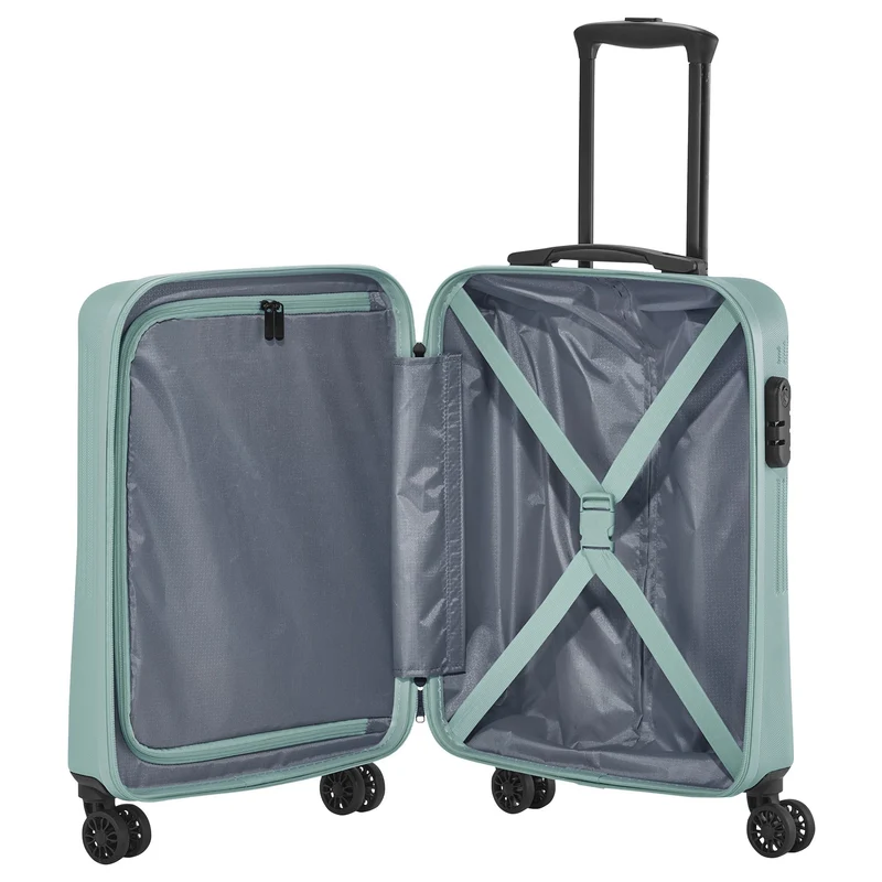 Travelite Bali - Trolley de cabina con 4 ruedas S 55 cm (mint)