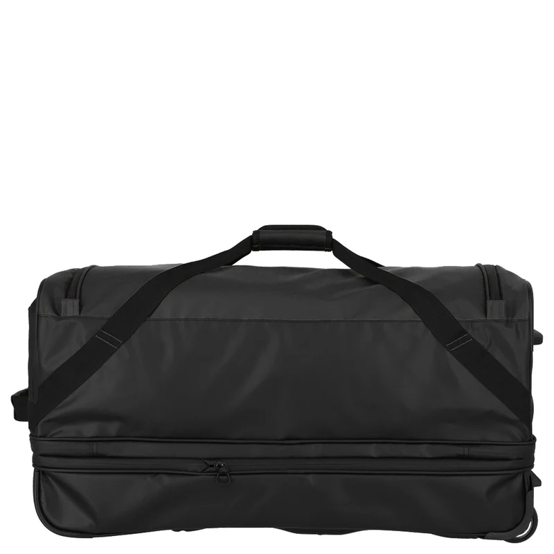 Travelite Basics - Bolsa de viaje con ruedas Plane 98/119L 70 cm expandible (black)